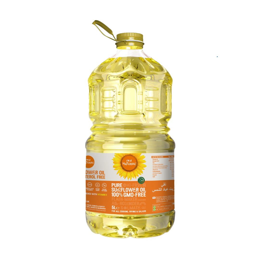 I'm A Natural Pure Sunflower Oil (GMO Free) 5L