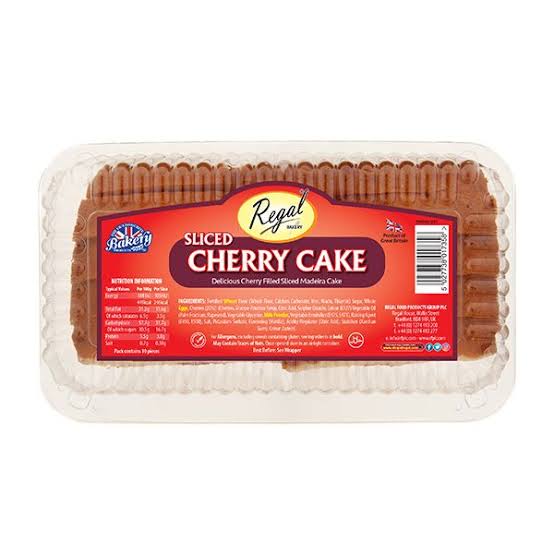 Regal Sliced Cherry Cake