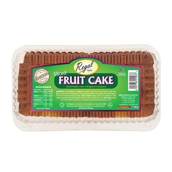 Regal Sliced Fruit Cake