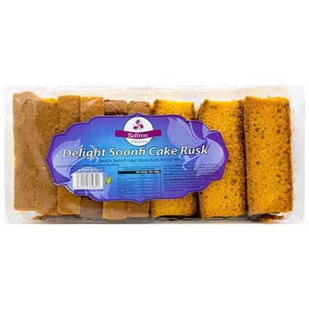 Saffron Pastries Soonfi Cake Rusk 12 Slices
