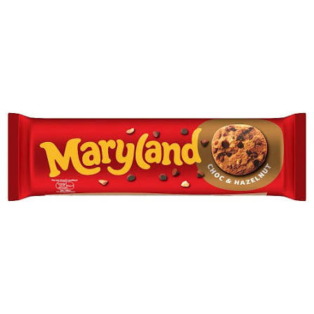 Maryland Choc Chip&Hazelnut Cookies