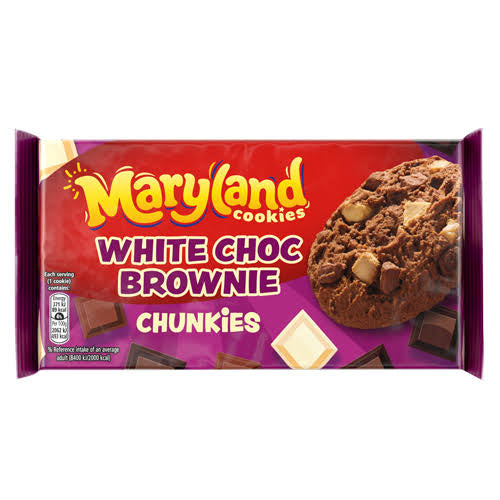 Maryland White Choc Brownie Cookies