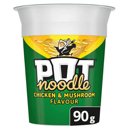 Pot Noodles  (90g) Two flavours