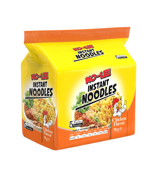 Ko-Lee Go Instant Noodles Two Flavours Pack Of 5