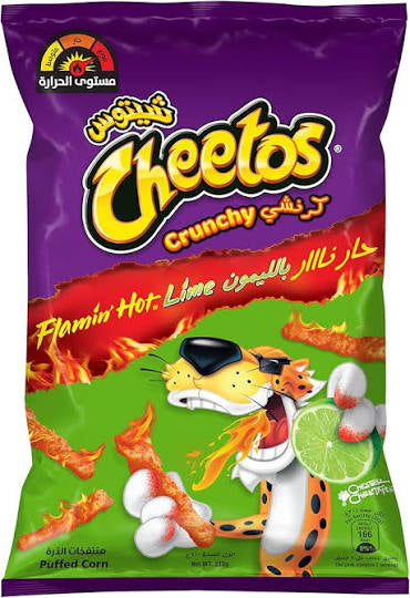 Cheetos Flamin Hot Lime 190g