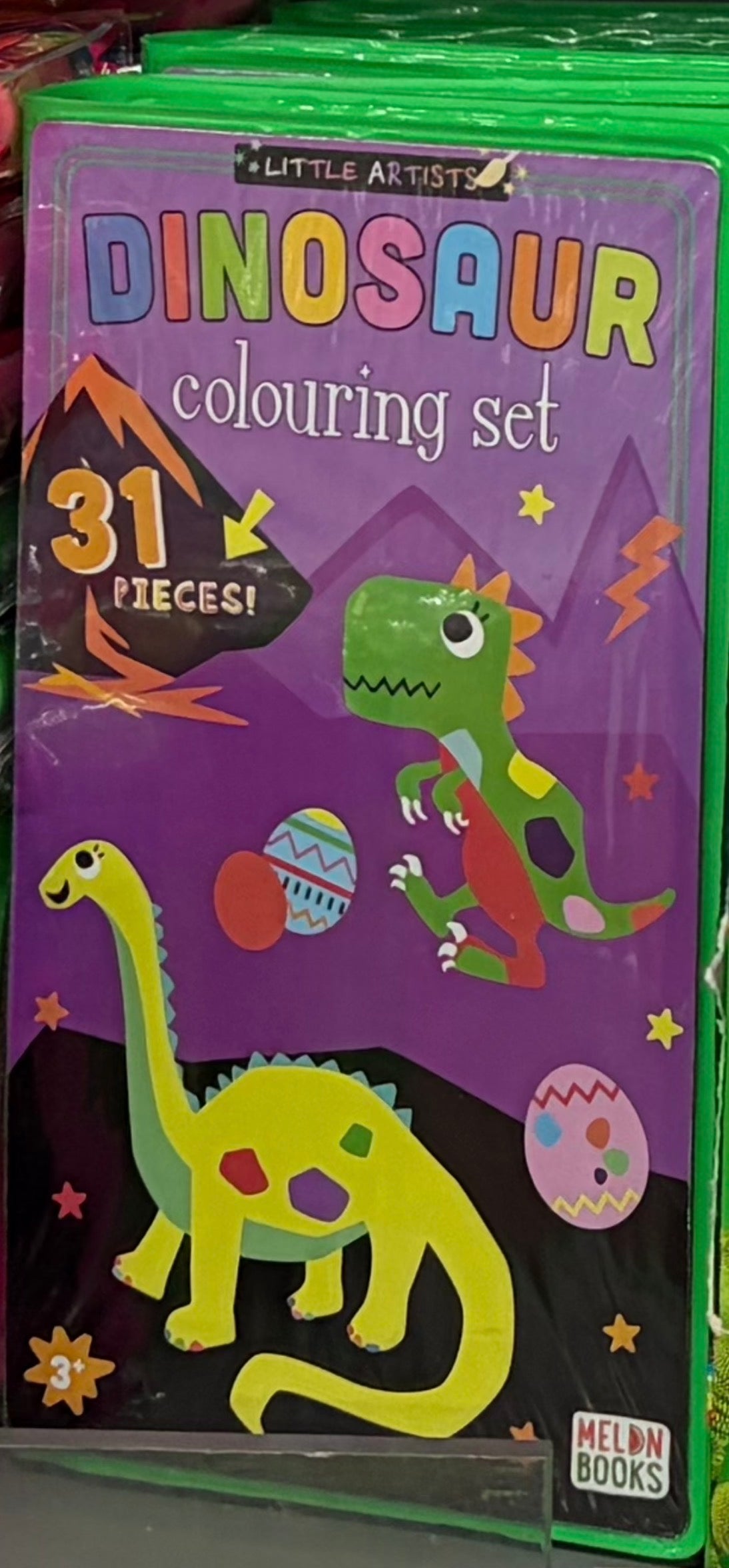 Little Artists Dinosaur Colouring Set (31 Pieces)