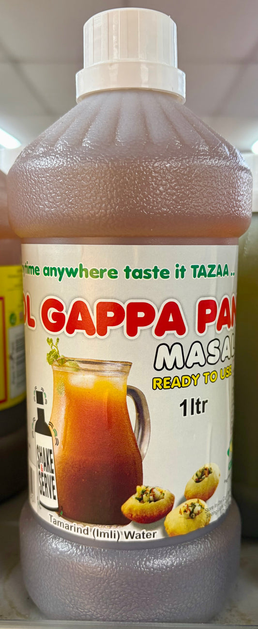 Gol Gappa Pani Masala Pani 1 Litre