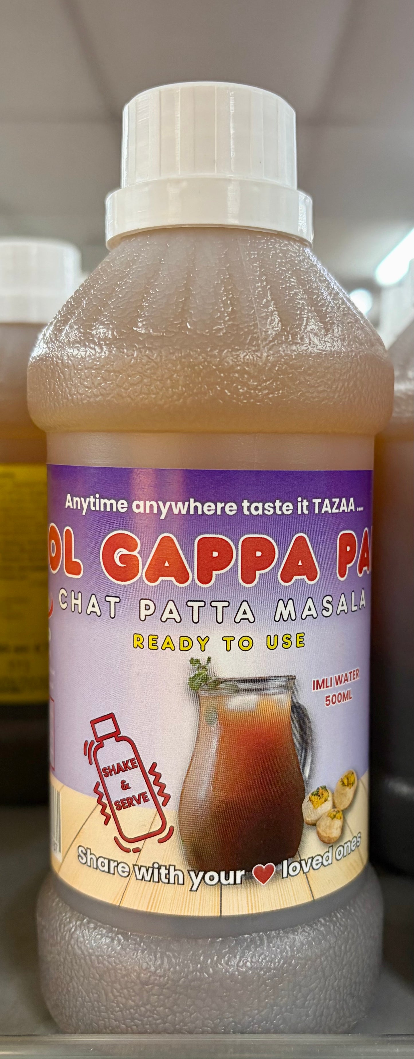 Gol Gappa Pani Chat Patta Masala 1 Litre