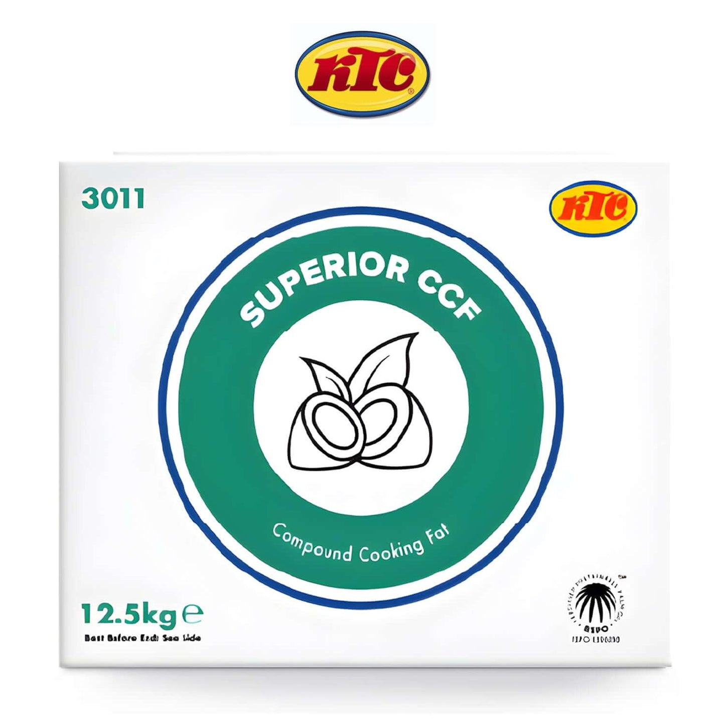 KTC CCF Vegetable Fat 12.5KG - KTC - Freshco