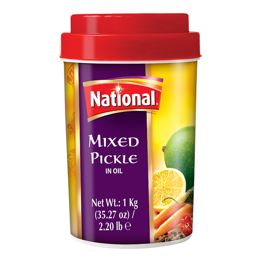 National Mixed Pickle in Oil 1kg