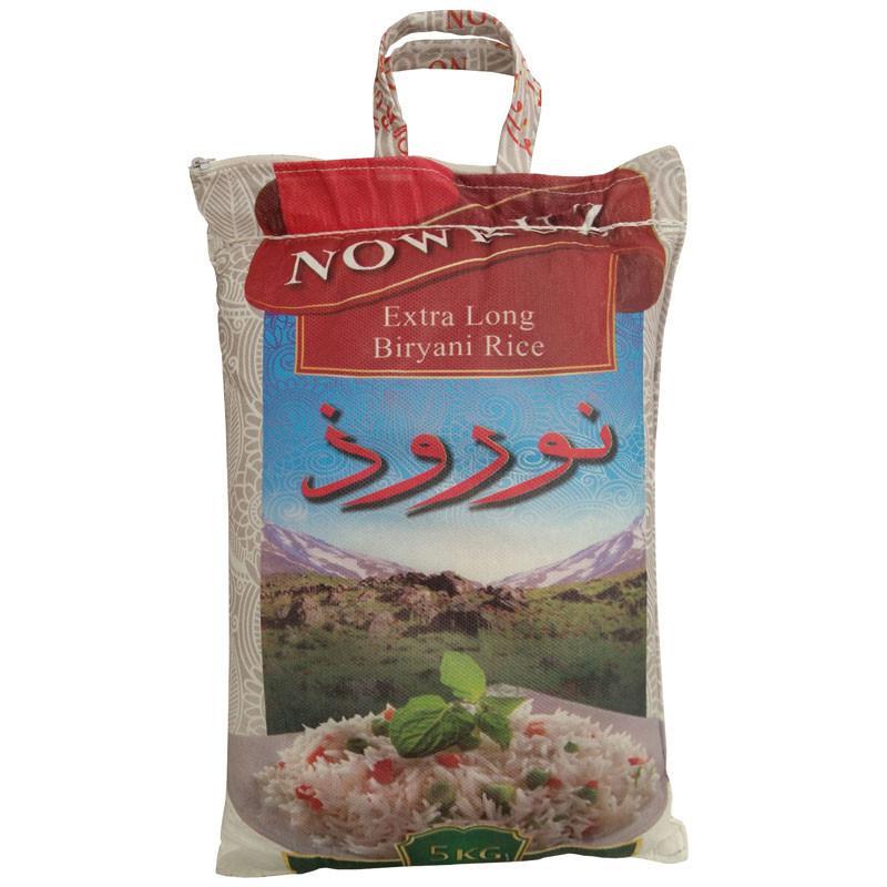 Nowruz Xtra Long Grain Biryani Rice 5kg