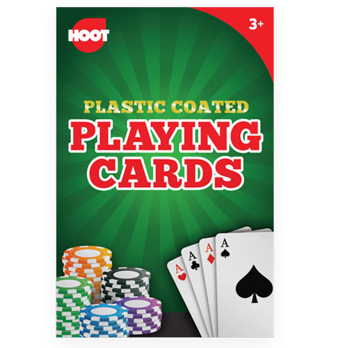 Hoot Plastic Coated Playing Cards