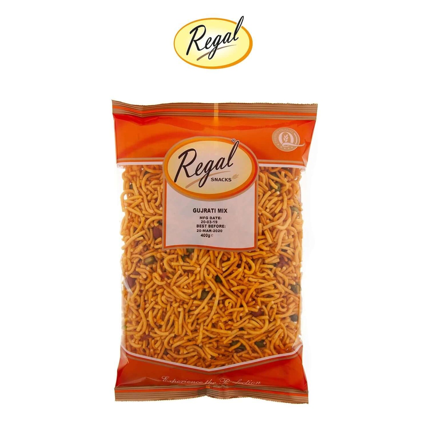 Gujrati Mix 400g Indian Snacks - Regal Bakery - 375g