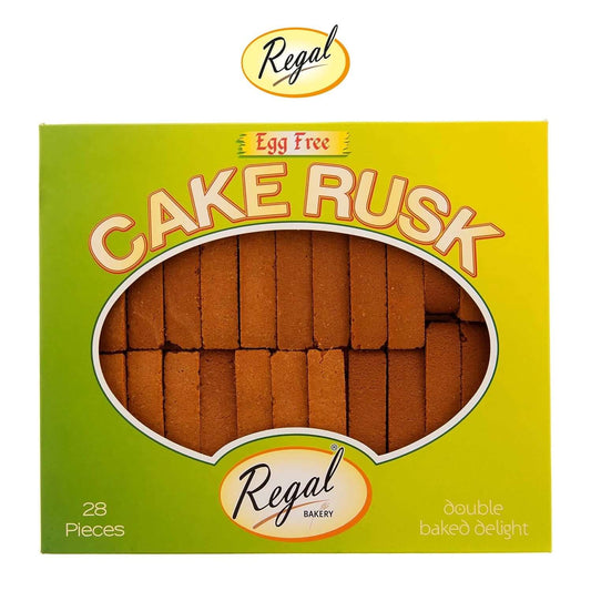 Cake Rusk Egg Free 18 pcs - Regal bakery - Freshco