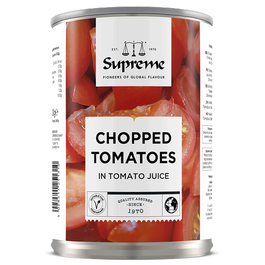 Supreme Chopped Tomatoes in Tomato Juice 400g