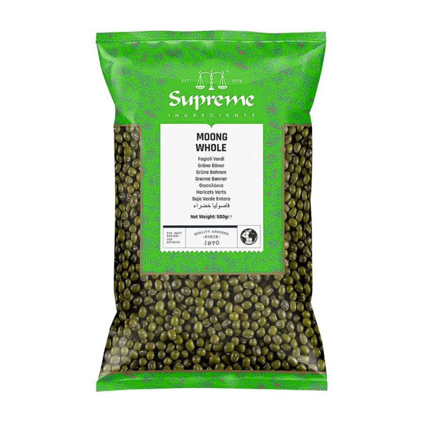 Supreme Moong Whole 500g