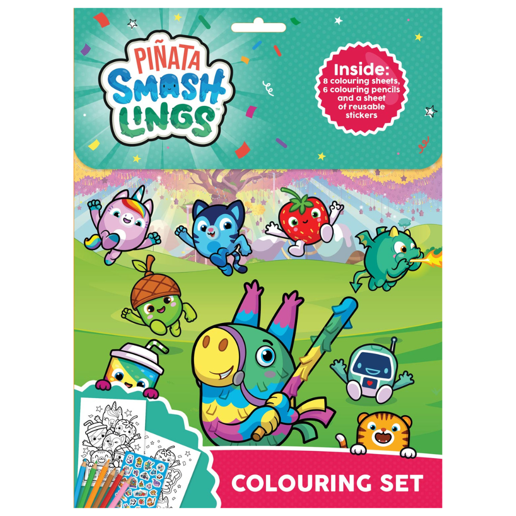 Pinata Smash Lings Colouring Set