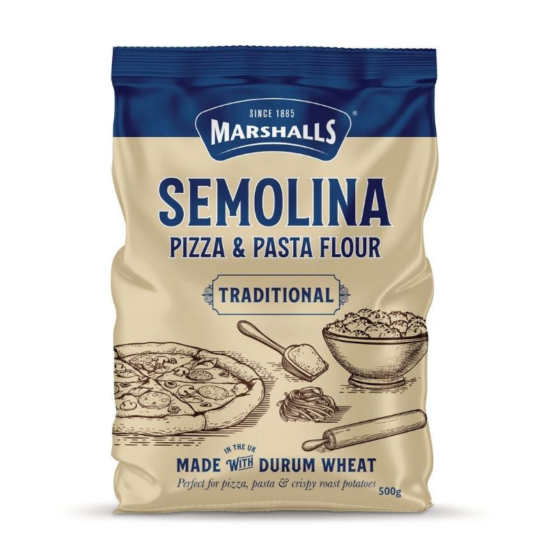 Marshall’s Semolina Pizza & Pasta Flour 500g