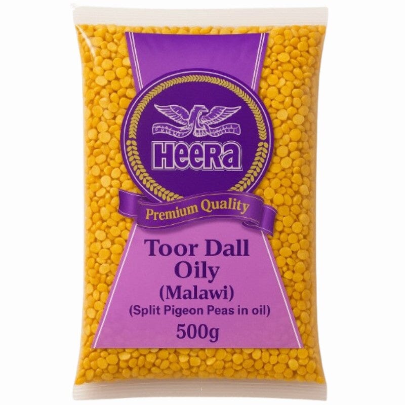 Heera Toor Daal Oily 500g